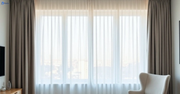 Freshly steam cleaned curtains in park-ridge QLD